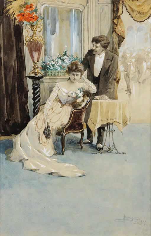 After The Ball by Antonin Brunner